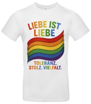 Regenbogen T Shirt LGBTQ Pride Statement Unisex