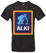 Alki T-Shirt Bier Satire Geschenk
