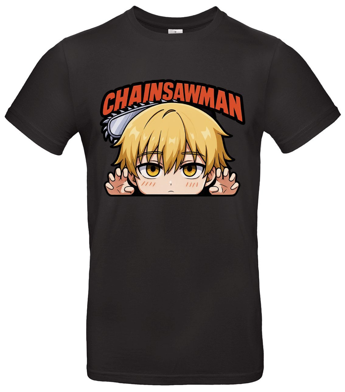 Chainsawman T-Shirt Denji Chibi Baumwolle 1 Chainsawman T-Shirt Denji Chibi Baumwolle