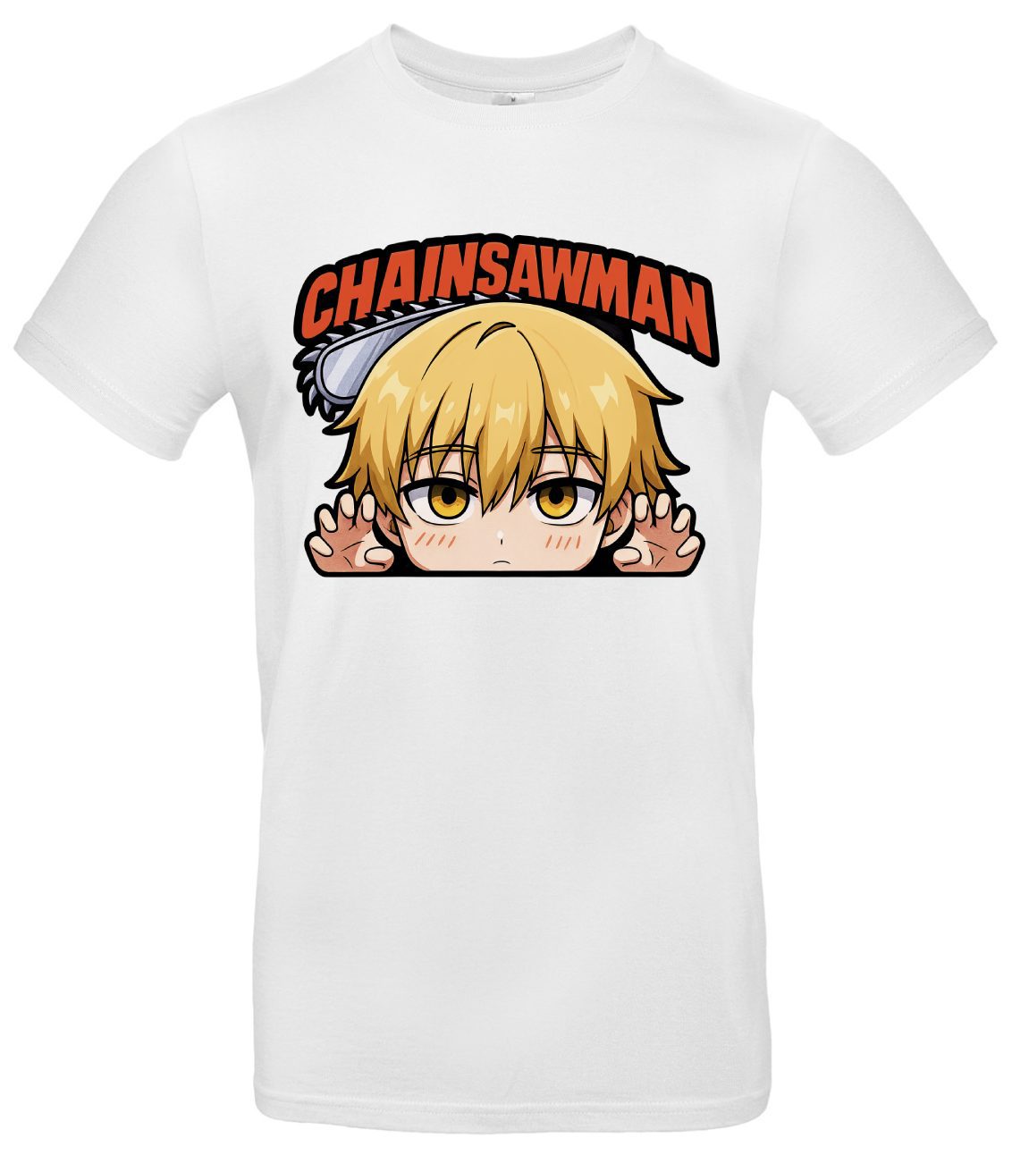 Chainsawman T-Shirt Denji Chibi Baumwolle 2 Chainsawman T-Shirt Denji Chibi Baumwolle