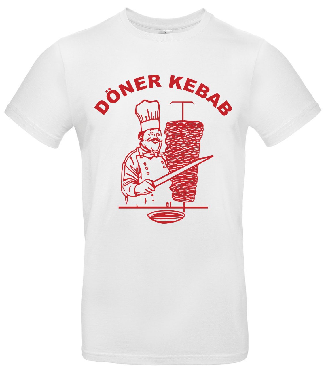 Döner Kebab T-Shirt Koch Motiv Geschenk 2 Döner Kebab T-Shirt Koch Motiv Geschenk