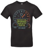 Upgrade Spruch T-Shirt Tacho RPM Nerd Statement
