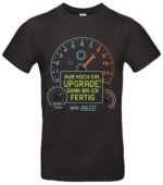 Upgrade Spruch T-Shirt Tacho RPM Nerd Statement