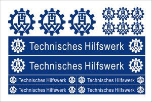 Aufkleber Set Kinder Einsatzfahrzeuge wetterfest Konturschnitt