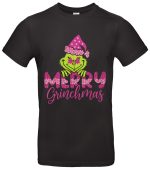 Merry Grinchmas T-Shirt lustiger Grinch Spruch Weihnachtshumor