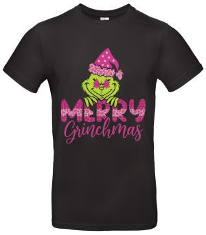 Merry Grinchmas T-Shirt lustiger Grinch Spruch Weihnachtshumor