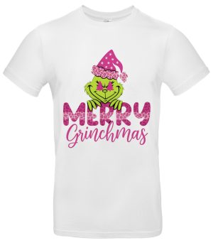 Merry Grinchmas T-Shirt lustiger Grinch Spruch Weihnachtshumor