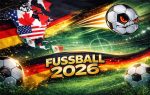 Fussball 2026 Aufkleber Set wetterfest Länder-Design
