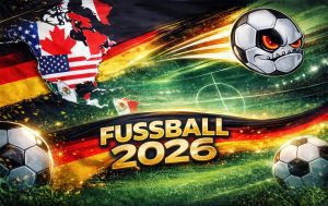 Fussball 2026 Aufkleber Set wetterfest Länder-Design