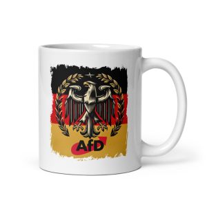 AfD Bundesadler Tasse Deutschland Flagge Statement Keramik