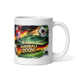 Fußball 2026 Tasse Sommer USA Kanada Deutschland