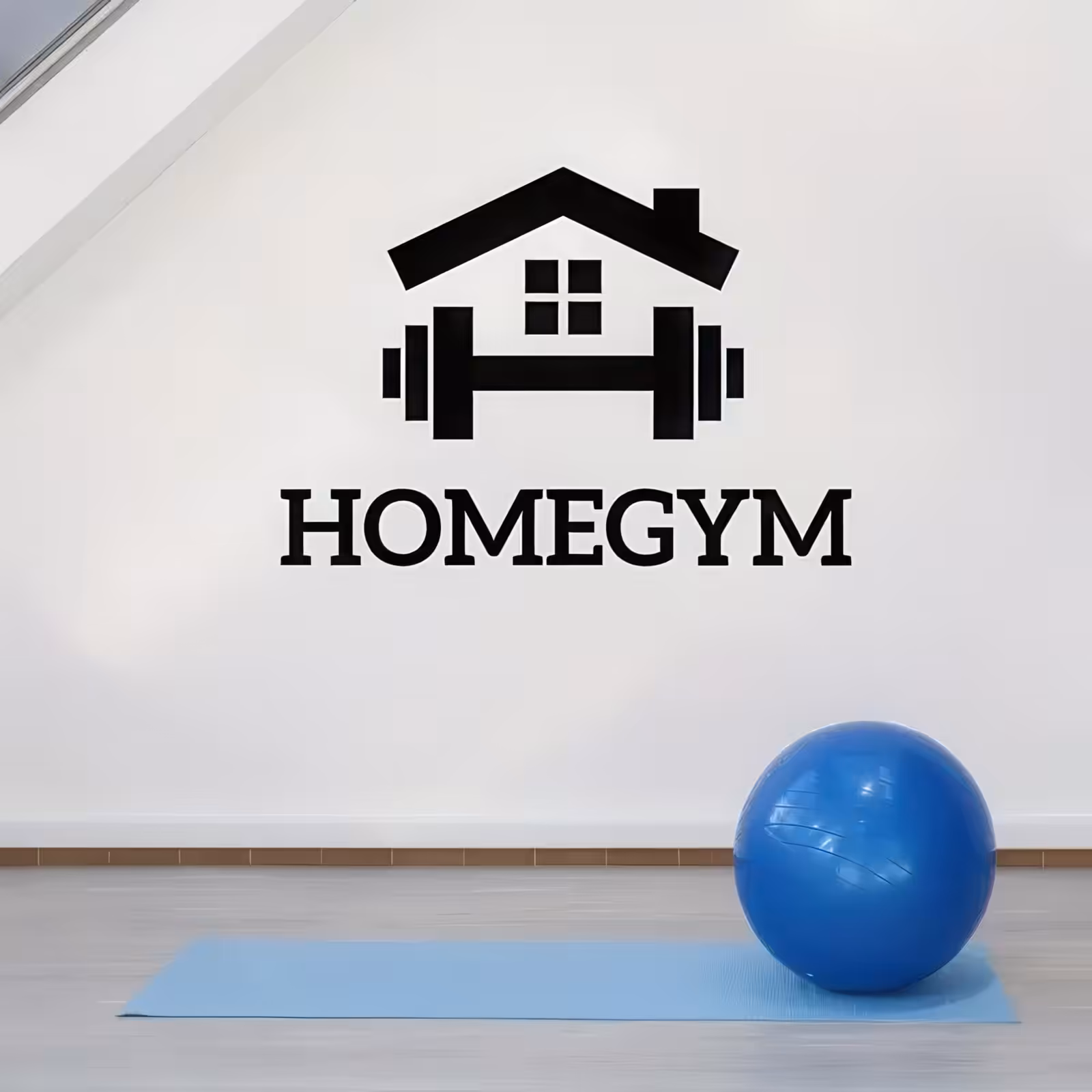 Homegym Wandaufkleber 60x40 cm – Motivations Spruch Fitness Wanddeko 3 Homegym Wandaufkleber 60x40 cm – Motivations Spruch Fitness Wanddeko