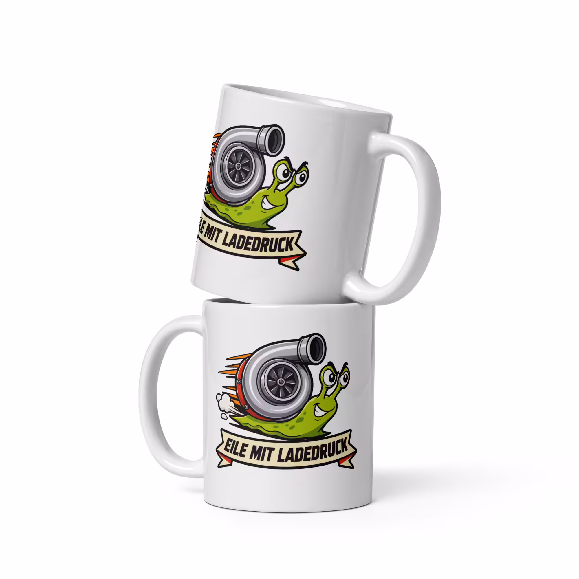 Kaffee mit Ladedruck Tasse 330 ml – Lustige Tuning Keramiktasse 1 Kaffee mit Ladedruck Tasse 330 ml Tuning Keramiktasse