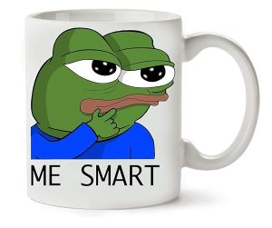 Teetasse Kaffeetasse Funny Frog Meme klassisch