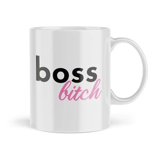 Kaffeetasse Geschenk Boss Bitch lustige Tasse für Frauen