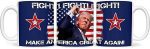 Donald Trump Tasse 330 ml Keramik mit Fight Motiv