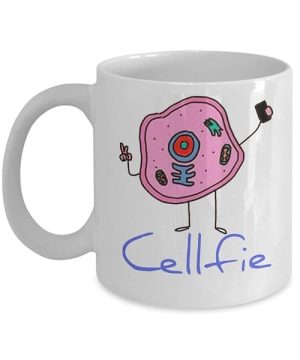 Tasse 330 ml mit Cellfie Aufdruck
