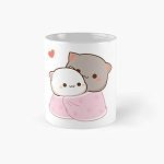 hochwertigen Tassen Mochi Cat Premium 325 ml Geschenk