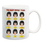 The Many Moods Of Tina Mug Statement-Kaffeebecher