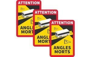 Angles Morts Aufkleber Set 3er Orafol UV-geschützt