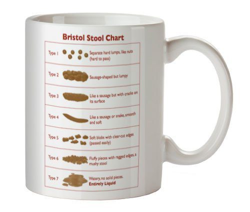 Bristol Stool Chart Becher für Pflegekräfte und Mediziner 1 Bristol Stool Chart Becher für Pflegekräfte und Mediziner