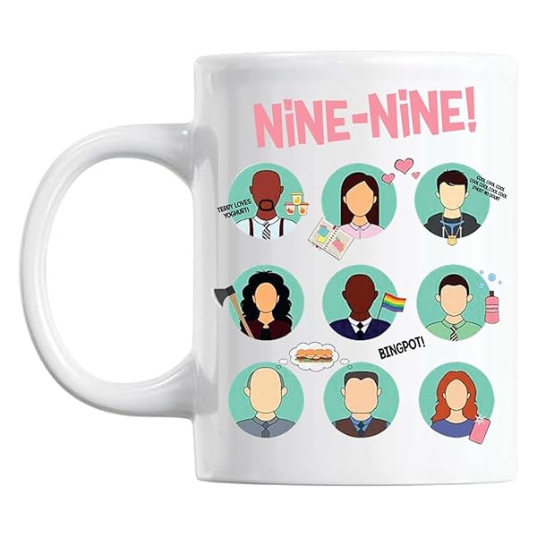 Brooklyn Nine-Nine Teetasse Keramik 330 ml Spülmaschinenfest 1 Brooklyn Nine-Nine Teetasse Keramik 330 ml Spülmaschinenfest