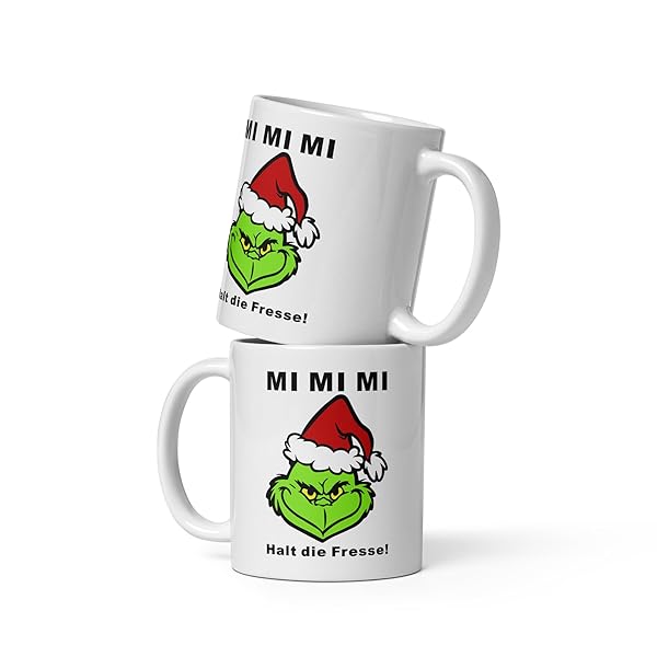 Grinch Tasse 330 ml mit sarkastischem Spruch 3 Grinch Tasse 330 ml mit sarkastischem Spruch