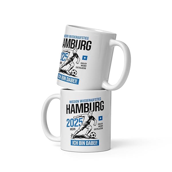 Hamburg Fußball Tasse Mission Wiederaufstieg 2025 Statement 2 Hamburg Fußball Tasse Mission Wiederaufstieg 2025 Statement