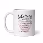 Liebe Mama Tasse 330 ml Geschenk zum Muttertag