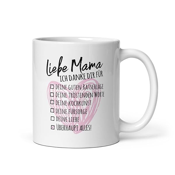 Liebe Mama Tasse 330 ml Geschenk zum Muttertag 3 Liebe Mama Tasse 330 ml Geschenk zum Muttertag