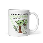 Lustige Yoda Tasse Mir-nicht-aufn-Sack Bürohumor