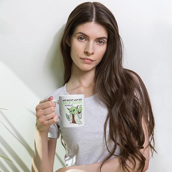 Lustige Yoda Tasse Mir-nicht-aufn-Sack Bürohumor 6 Lustige Yoda Tasse Mir-nicht-aufn-Sack Bürohumor