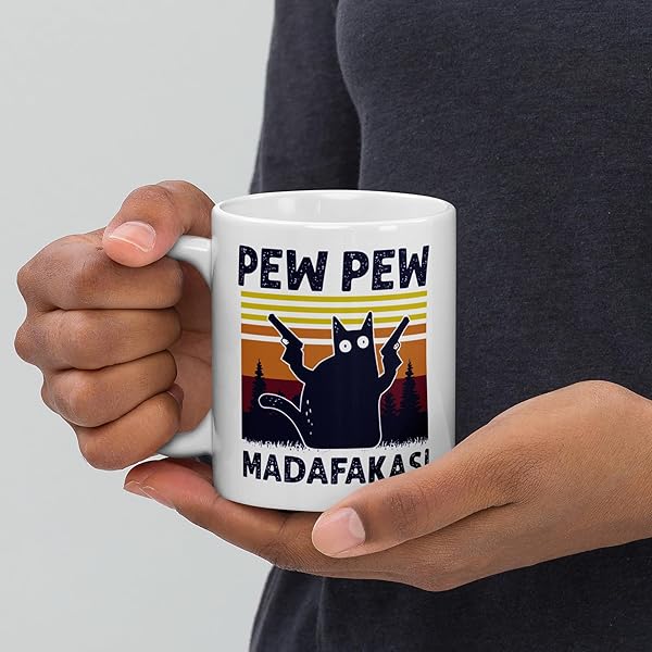 Pew Pew Madafakas Tasse 330 ml für Katzenfans 7 Pew Pew Madafakas Tasse 330 ml für Katzenfans
